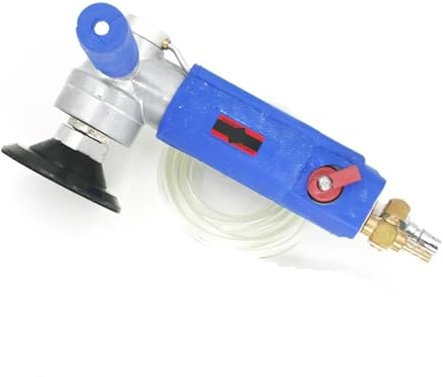 3-Zoll/4-Zoll-Pneumatische Schleifmaschine, Wassermühle, Marmor-Quarz-Granit-Poliermaschine for Polieren von Marmor, Granit, Stein(3 inch)