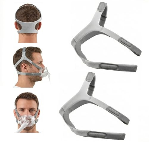 Organic Deal Amara View Kopfband kompatibel mit Respironics Amara View CPAP Maske – Ersatzriemen für Amara View Schlafapnoe Maske - CPAP Kopfbedeckung Amara View (Maske, Clips nicht enthalten)