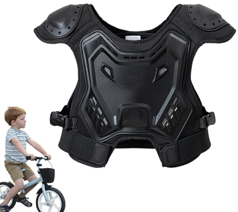 Equipo de motocross para niños y terrenos | Ropa de protección para patinaje sobre ruedas | Protección de pecho para niñas para motociclismo | Para motocross, moto, patinaje, snowboard y moto de nieve
