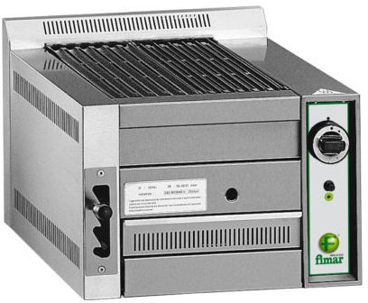 La grille du barbecue gaz pierre de lave cm 49x80x38 RS1248