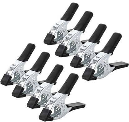 Mr. Pen- 8 Pack Spring Clips, Metal Clamps, 6 Inches, Heavy Duty, Hand Clamps