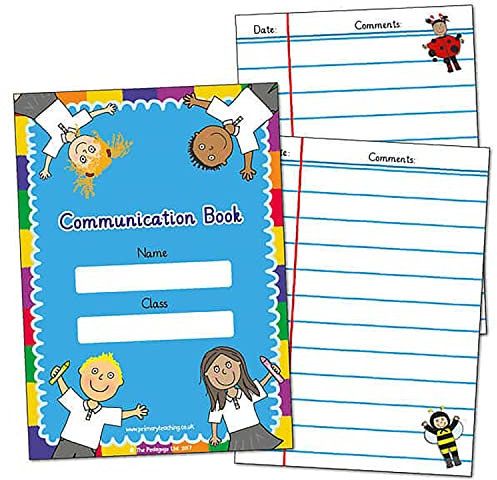 3 Pedagogs Home School Communication Book Diary Record Childrens Pupils School Log Teachers A6 Primary Teaching Services