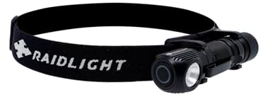 RaidLight ULTRALIGHT Lampe Frontale Trail Running Randonnée 1200 Lumen LED Détachable Recharge USB