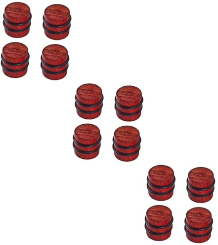 SAFIGLE 12pcs Redwood Knobs for Electric Guitar Bass Pedal Control Amplifier Replaceable Guitar Effect Knobs