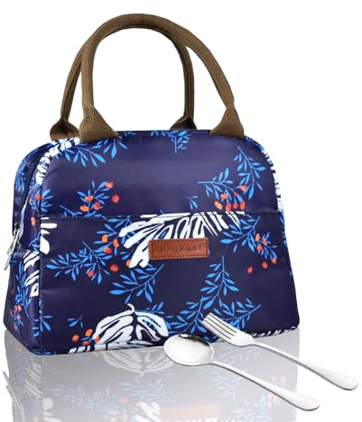 LUNALING Borsa termica.Borse porta alimenti isolate per campeggio/lavoro/scuola. Una piccola lunchbag adatta a donne/studenti.