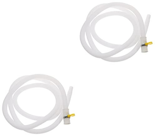 ORFOFE 2pcs Flexible Tubing 3m Air Conditioner Hose Extension Washer Drain Hose for Unit