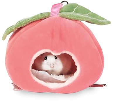 LIUCONGBD 1 Stück Meerschweinchen Bett Haus, 10 x 15 cm Waschbare Kleintiere Versteck für Käfig, gemütliche warme Kaninchen Höhle Hängematte für Chinchilla Hamster Igel Zwerg Bunny Ferrets