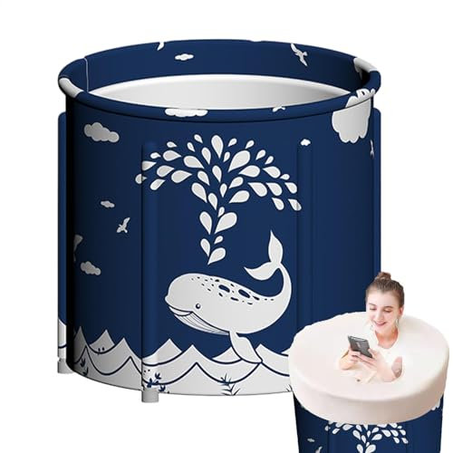 Vasca da bagno pieghevole, leggera per doccia, salvaspazio, vasca pieghevole portatile per adulti, vasca da bagno Soadkking in piedi, vasca da bagno rilassante per spa, vasca da bagno da bagno per