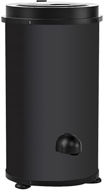 Cookology Spin Dryer 4kg Capacity in Black - Energy Saving & Efficiency Saving Spinner - 2800RPM - Compact & Portable Design - Deep Cleaning for Clothes - Remove Water Content