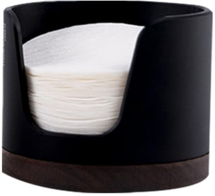 Tragbarer Kaffeefilterhalter - Runde Ersatzpapierfilterspender, Papierfilterhalter Runde | Kaffeefilterpapierspeicherbox Schimmelpapierpapierfilter -Spender - Tragbarer Staubfester Behälter