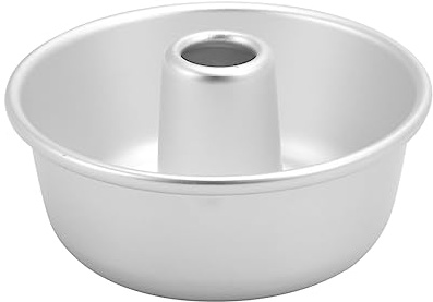 ULTECHNOVO Molde Para Donuts De Aleación De Aluminio Diseño Con Borde Tradicional Antiadherente y Resistente La Deformación Para Repostería y Mousse Fácil De Limpiar Color Plata