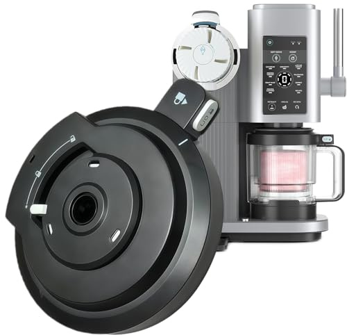 Ersatz Deckel für Ninja Creami Swirl NC701EU (kein Paddel) | Eismaschine Ersatzteile für Ninja Swirl NC701EU BPA-Frei und Spülmaschinenfest Ersatzdeckel für Ninja Creami Swirl