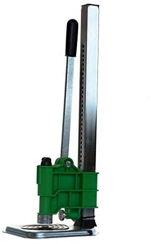 HUGBERT Flaschenverkorker – Standkorkmaschine für Kronkorken 26 mm & 29 mm – Höhenverstellbarer Flaschenverschließer – Inkl. 10 Gratis Kronkorken – Ideal für Bier, Cider & Saft