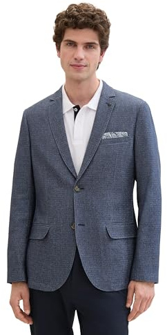 TOM TAILOR Herren 1043634 Casual Sakko mit Reverskragen (1er Pack)