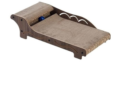 GRFIT Kratzpappe für Katzen Katzenspielzeug, verschleißfest, schuppenfrei, Katzenkratzbrett, Schlafsofa, Wellpapier, Krallenschleifer, Heimtierbedarf Katzenspielzeug (Color : E)