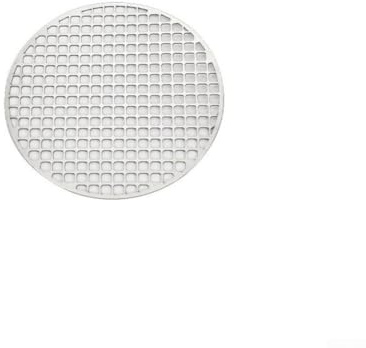 Getdoublerich Stainless Steel Cooling Rack Round Bake Mesh, 18-30cm Round Grill Mat Baking Rack For BBQ Barbecue Furnace Net(22cm)