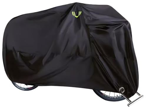 Sexyhot Fahrradabdeckung, Wasserdicht Fahrradschutzhülle, Fahrradgarage Plane, Outdoor Roller Abdeckplane Fahrradhüllen mit Schlossösen, Regenschutz Polyester Oxford-Gewebe 208*120*100cm