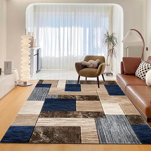 Cozy Haven Majestic Rug – Large Washable Non-Slip Carpet for Living Room, Bedroom, Lounge, Dining, Kitchen Fluffy Thick Soft Modern Indoor Floor Rugs (Des 1, 200x290 cm)