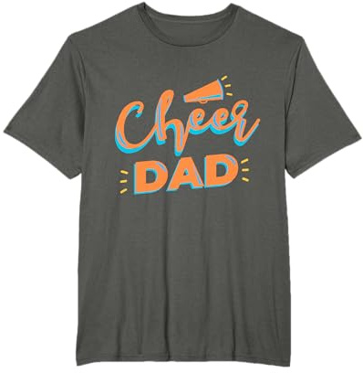 cheerleader vatertag cheerleading cheer dad wettbewerb T-Shirt