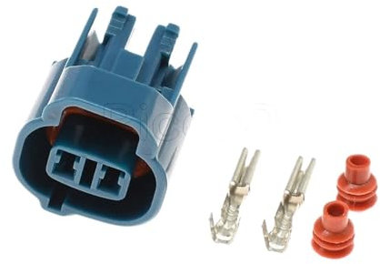 1-20Sets 2 Pin Auto Stecker Nebelscheinwerfer PDC Einparkhilfe Stecker 6189-0031 Begrenzungsleuchte Sockel(20Sets)