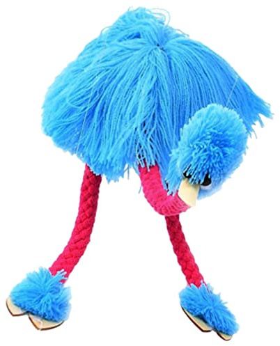TOYANDONA Ostrich Marionette Puppet, Marionettes String Puppet Bird Pull String Puppet Ostrich Marionette Toy for Pretend Play Interactive Educational Toys Birthday Theater Party