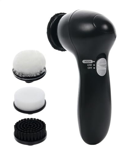 Electric Shoe Polisher - Portable Electric Shoe Shine Kit | Soft Brush Heads Shoe Shiner Dust Cleaner | Shoe Polisher for Polishing Leather Shoes, and Car Mats