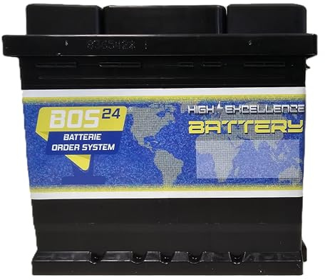 BOS24® BOS_220 Starterbatterie 12V 44 AH 400A Optimum Perfomance