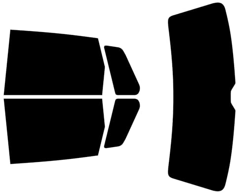 TINTCOM Pre-Cut Window Tint Film for VW Polo 5-door Hatchback 2005-2008 - (05% Limo Black) - Rear Sides & Rear Window - Custom Fit, UV Protection, Heat & Glare Reduction, High Performance