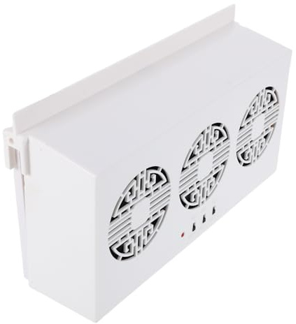Cabilock Ventilador de Ventilación Solar para Coche Enfriador de Asiento Extractor de Aire con Flujo Instalación Fácil Ventilador de Escape USB para Circulación de Aire Interior