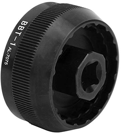 SPYMINNPOO Strumento Multifunzione per Coppa del Movimento Centrale per Serie BB30SH BB86-30 DUB, Strumento per Ciclismo in Lega di Alluminio con 2 Opzioni di Colore, Pregevole Fattura (BLACK)