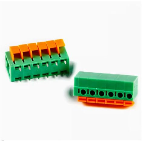 5 pezzi KF142V KF142R 5,08 mm PCB Morsettiera a molla a vite 2P 3P 4P 5P 6P 8P Connettore terminale(KF142V 6P)