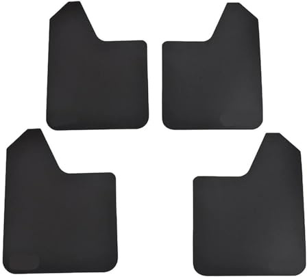 Accessori per auto Per Fiat Per Ducato 1990- Parafanghi Paraspruzzi Parafanghi Larghi Racing Rally Paraspruzzi Parti di ricambio(4pcs-set Black)