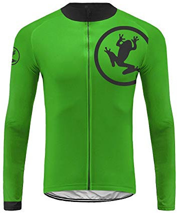 Uglyfrog-2 Bike Wear Winter Thermo Fahrradtrikot Langarm Pro Windstopper - Radtrikot - Atmungsaktiv - Wasserabweisend - Reflektoren - Full Zip