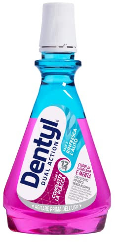 Dentyl Dual Action Collutorio 500 ml - Chiodi di Garofano e Menta- 1 pezzo