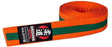 Ground Game Judo Gürtel für Kinder - Alle Größen und Farben Judogürtel Budogürtel 100% Baumwolle