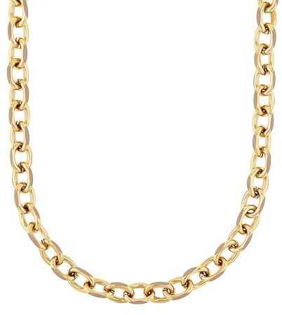 JOOP! Halskette aus Edelstahl für Damen, Halsschmuck, teilw. mit IP-Vergoldung, Kommt in Schmuck Geschenk Box