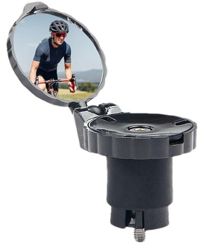 Konvexer Fahrradspiegel, leichter Fahrrad-Spiegel, Rückspiegel, Sicherheits-Fahrradspiegel, 360-Grad-Fahrradspiegel, Fahrrad-Griffspiegel, Outdoor-Fahrradspiegel, Handgelenk-Rückspiegel