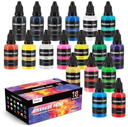 Ykall Airbrush-Farben Set