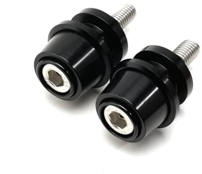 Sturzpads Motorrad Für S┐uzuki GSX-R 600 750 1000 GSXR 600 750 1000 1998-2023 Motorradzubehör CNC M8 Schwingenspulen Slider Standschraube(Black)