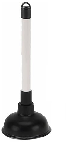Toilet Plunger Unblocker Heavy Duty Suction Cup Sink Unblocker Sink Opener Suitable for Toilet, Bathtub, Shower, Sink Kitchens and Bathrooms (Small)