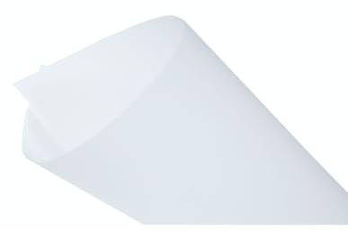 Netuno 100x Transparentpapier Weiß DIN A3 29,7x42 cm 112g Aster Pergaminata | transparentes Papier für Scrapbooking, Lichttüten & Bascetta-Sterne zum Selbstgestalten