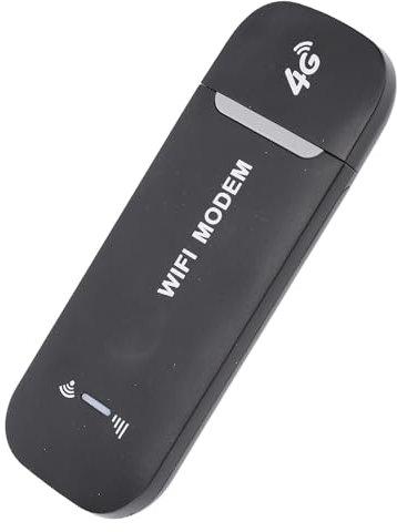 MENDUNER Modem WiFi 4G LTE - Router Portatile USB, Fino a 150 Mbps, Supporta 8 Dispositivi, Crittografia WPA/WPA2 per Viaggi e attività (BLACK)