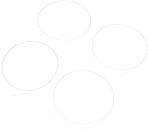 Kisangel Nylon Saiten Für Musikinstrumente Ukulelensaiten-set Robuste Nylonsaiten Als Ersatzmusiksaiten Für Ukulelen Und Kleine Gitarren Für Ukulelenpflege Und Ersatz Alte Saiten
