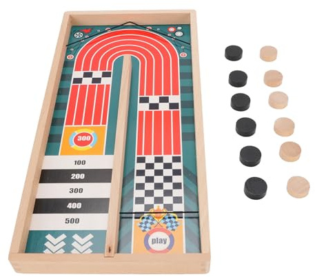Srliya Tischhockeyspiel Dual Player Interactive Fast Sling Hockey -Spiel für Kinder Erwachsene