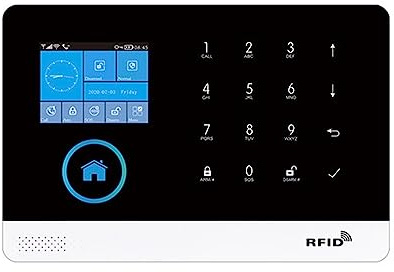 Sistemi Allarme Casa Di Allarme Sicurezza Domestica Wireless WIFI GSM For Kit Host Antifurto Smart Life House App Control(Set-A)