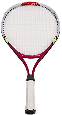 Tbest Barn Tennisracket 23 Tums Racket Av Aluminiumlegering med -Grip Stabilitetsteknik - Lätt Tränings Tennisracket för Barn Nybörjare i åldrarna 6-12 Inkluderar Bärväska