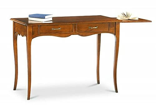 Mar.c.a. Design Klassischer Schreibtisch/Schreibtisch in Ebenholz-Farbe, dunkel