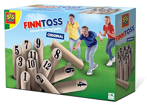 SES Creative Finntoss - Finnisches Wurfspiel Original, M, Diverse Farben