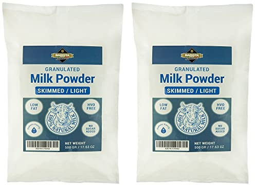 Barista Italiano - Lait en Poudre Écrémé (1Kg) | 2 x 500g