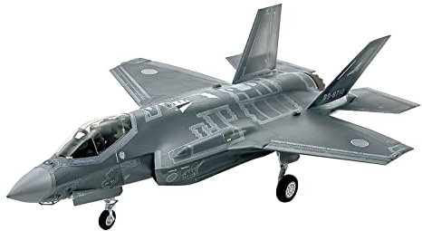 TAMIYA 61124 1:48 US F-35A Lightning II - originalgetreue Nachbildung, Plastik Bausatz, Basteln, Modellbausatz, Zusammenbauen, unlackiert, Mehrfarbig, Mittel